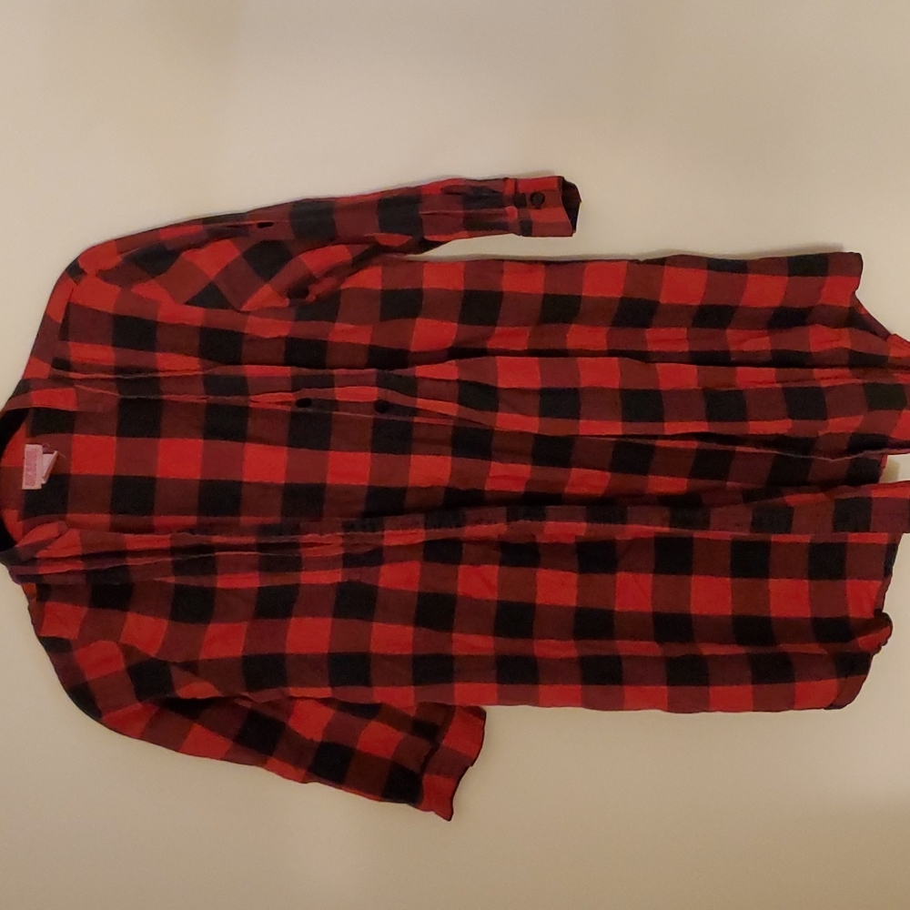 Red Light Weight Flannel Shirt